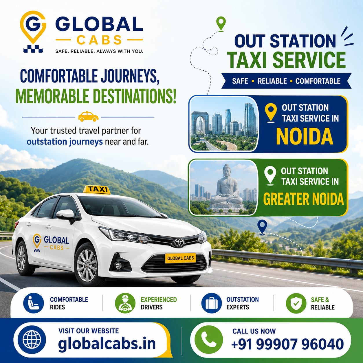 Outstation Taxi Services